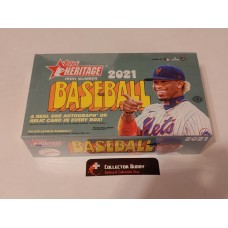 2021 Topps Heritage High Number Factory Sealed Hobby Box of 24 Packs of 9 Cards